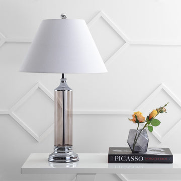 Astor 29" Glass LED Table Lamp - JONATHAN Y